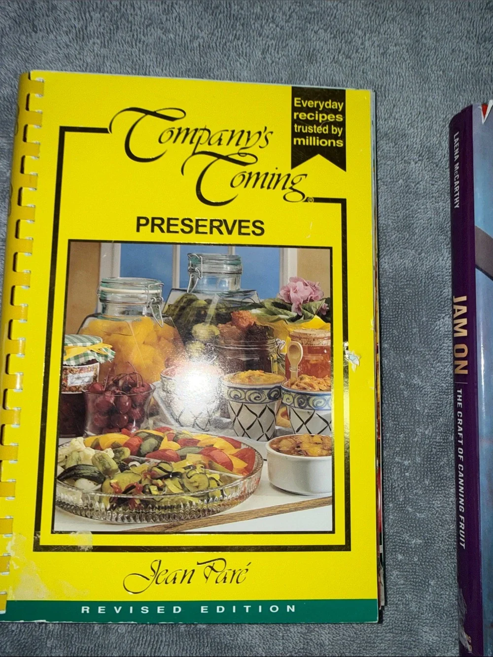 Jam On Cookbook - Company's Coming Preserves - Cookbook Lot